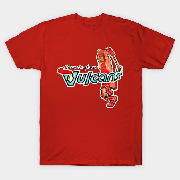 Birmingham Vulcans Football T-Shirt by Kitta’s Shop